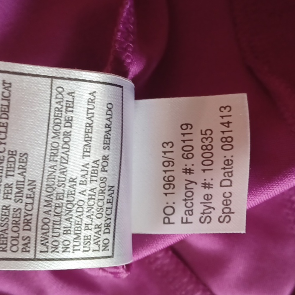 Antigua XXL Purple Short Sleeve Polo Shirt - Picture 13 of 14